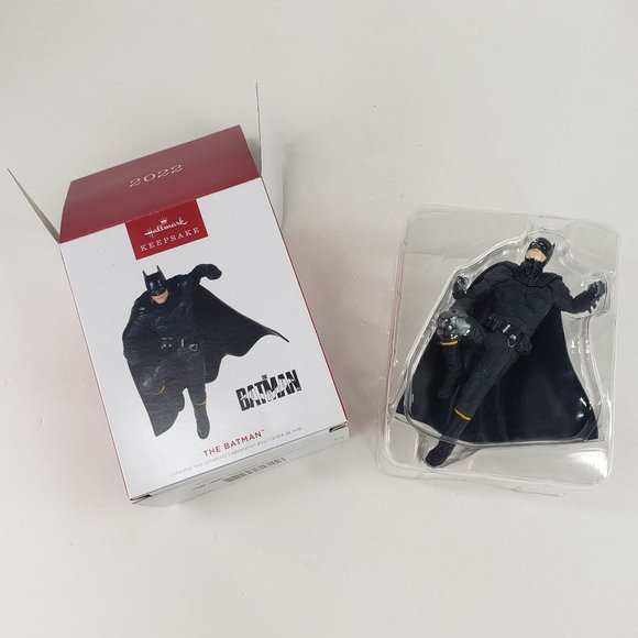 New 2022 "The Batman" Hallmark Keepsake Christmas Ornament Mint in Box - Picture 6 of 8